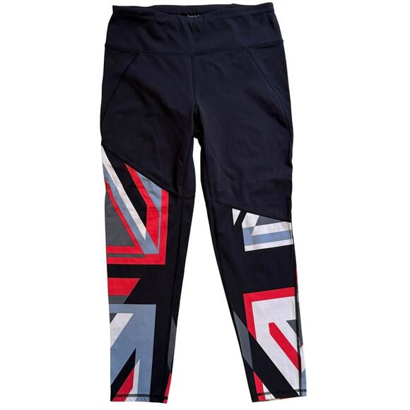 Sweaty Betty Union Jack Ankle Leggings Women’s SZ M - Picture 4 of 9